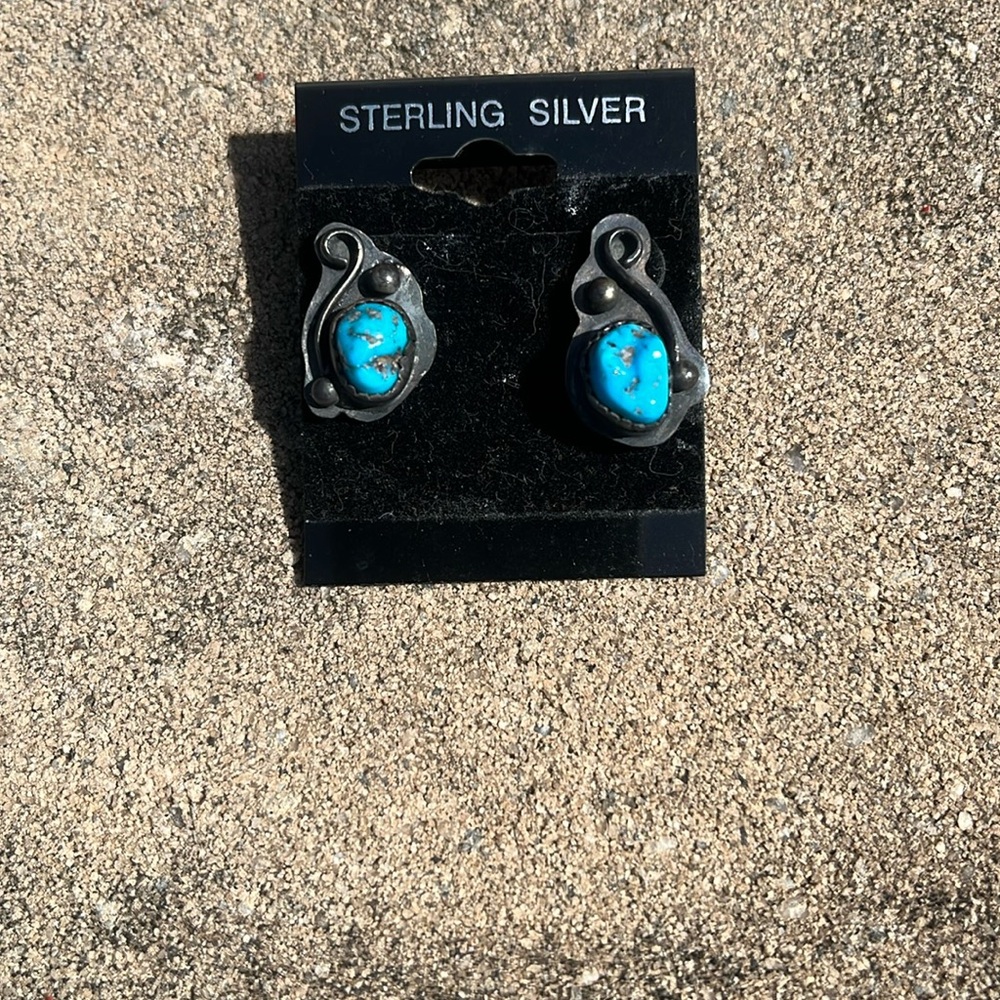 Sort of matching sterling silver posts